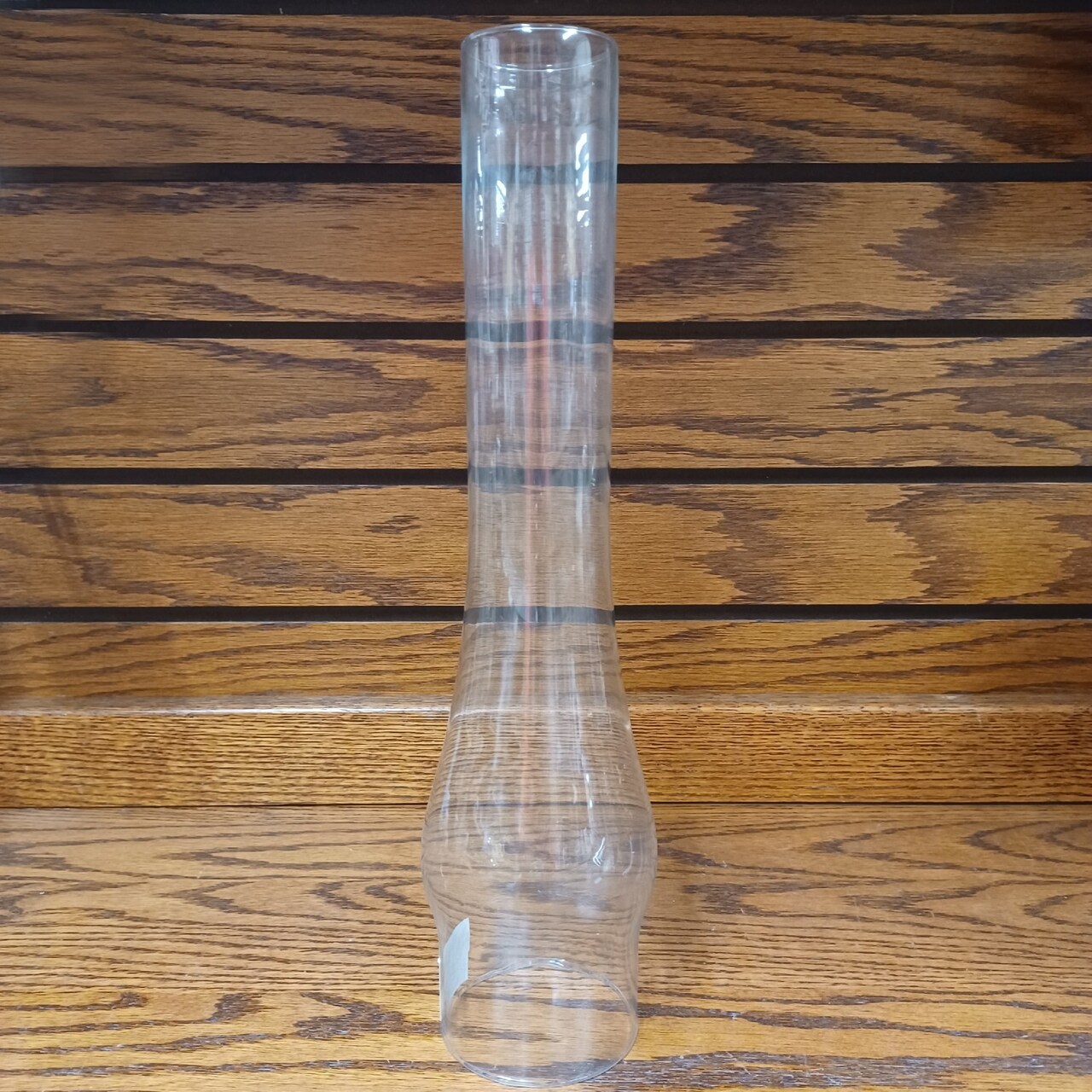 Clear Glass Lamp Chimney, Replacement Hurricane Globe Measures 2 7/8 Inch Diameter Base x 13.5 Inches High for Oil or Kerosene Lanterns